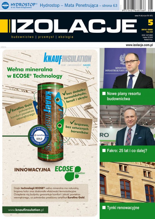 IZOLACJE 5/2016