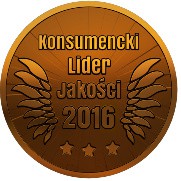 Konsumencki Lider Jakości 2016 dla firmy Jedynka