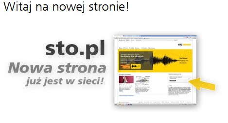 Nowa strona STO.pl