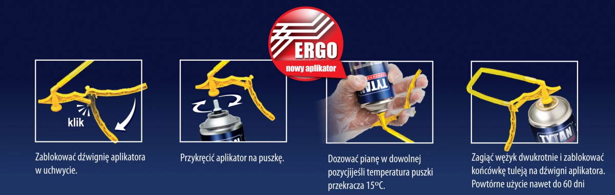 Jak używać nowy aplikator ERGO|