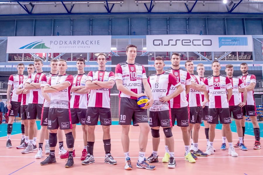 Klub Asseco Resovia Rzeszów, Fot. Greinplast