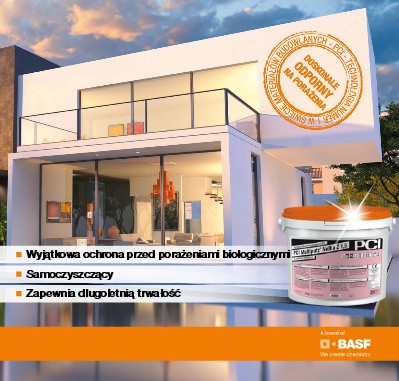 Tynk PCI Multiputz<sup>®</sup> NoBio Z, Fot. Basf