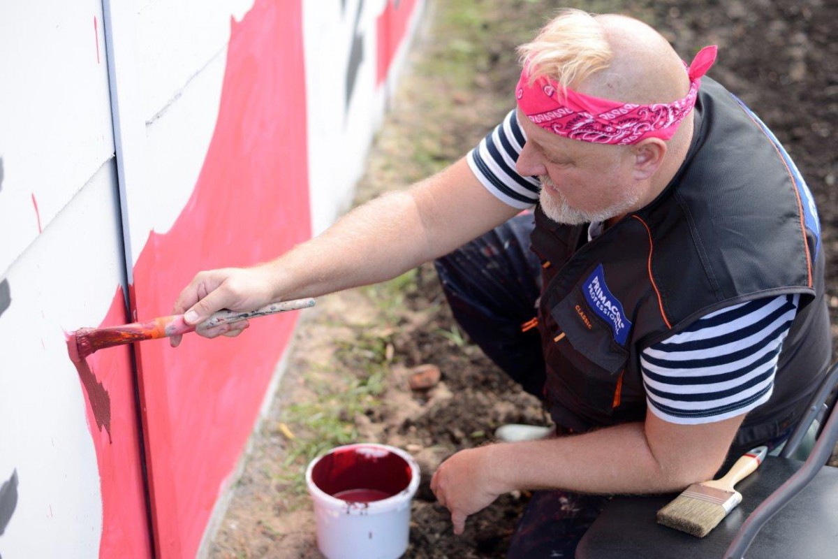 Największy mural historyczny w Europie z farb marki Primacol