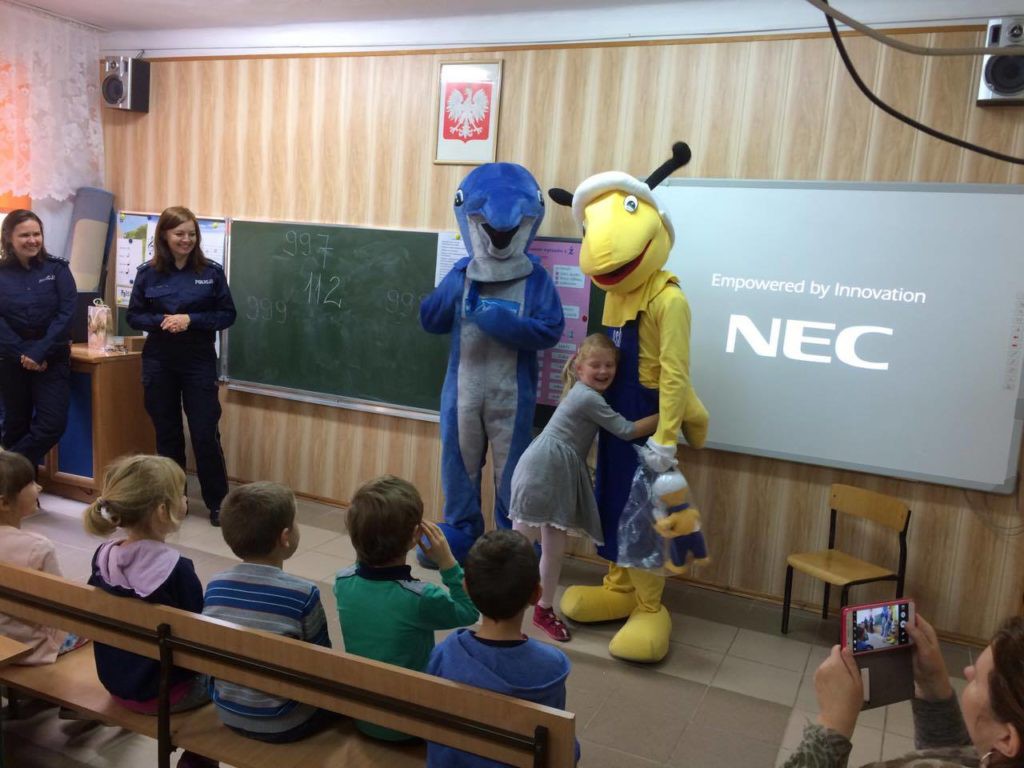 Bezpieczna droga do szkoły, do domu – Mrówka Opole Lubelskie, Fot. Blue Dolphin Tapes