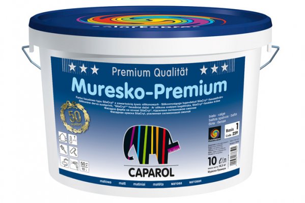 50 lat farby elewacyjnej Muresko
