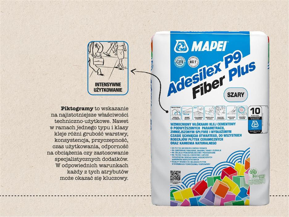 MAPEI - poznaj klej po opakowaniu