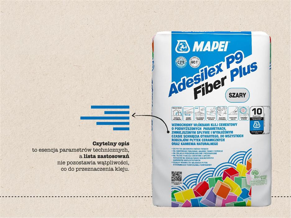 MAPEI - poznaj klej po opakowaniu