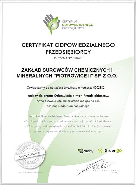 Fot. Zakład Surowców Chemicznych i Mineralnych