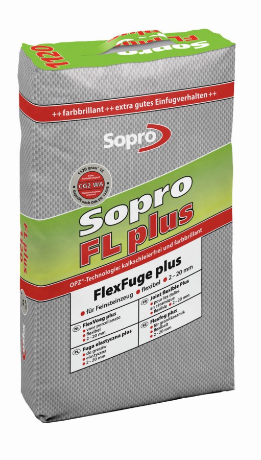 Zaprawa fugowa FL plus, Fot. Sopro