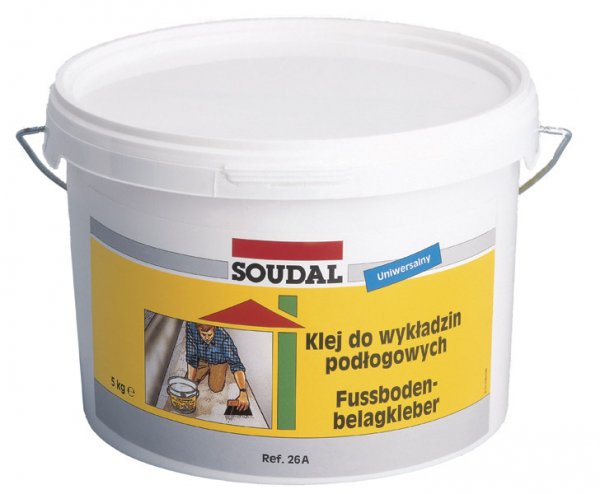 Przyklejanie wykładzin z Soudalem
