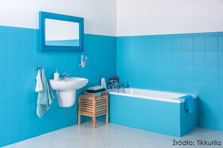Łzazienka po metamorfozie, Fot. Tikkurila