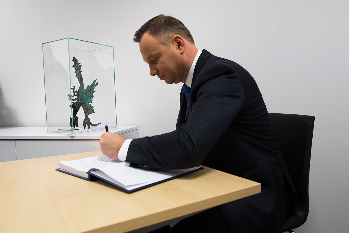Prezydent Rzeczypospolitej Andrzej Duda, Fot. Dragon Poland
