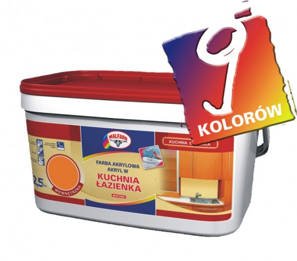Akryl W do kuchni i łazienki