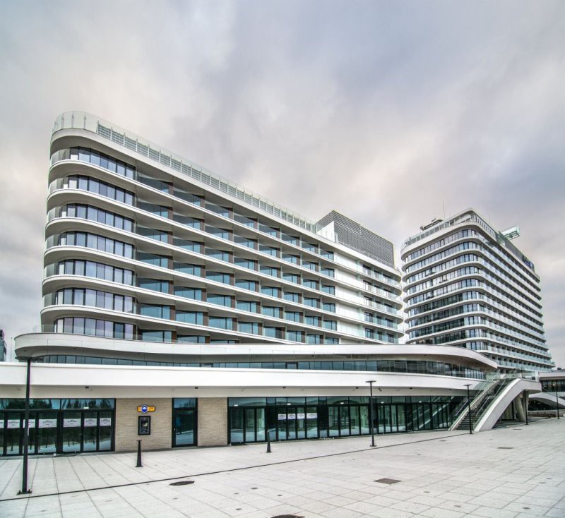 Radisson Blu Resort Świnoujście, al. Baltic Park Molo 2 – „Wyróżnienie Internautów” w kategorii „budynek niemieszkalny nowy”. Fot. Baumit