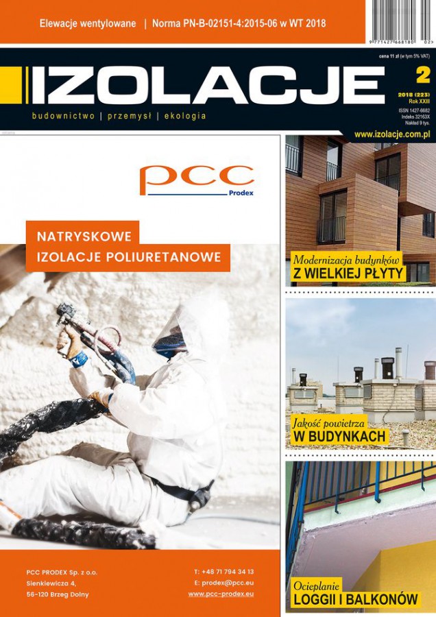 Zobacz nowy numer IZOLACJI - 2/2018