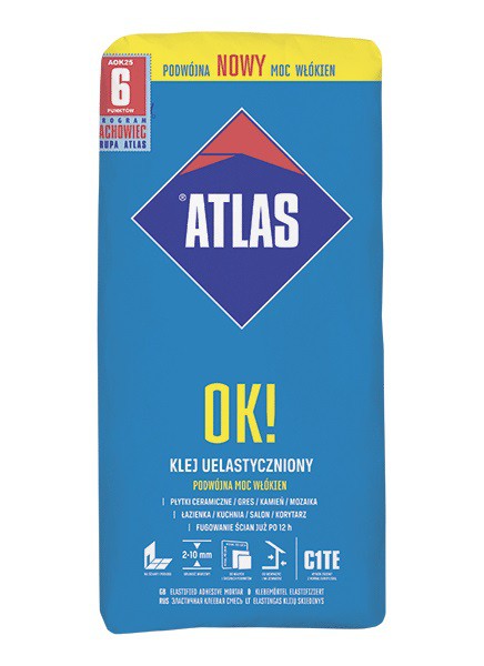 OK! Klej uelastyczniony podwójna moc włókien. Fot. Atlas