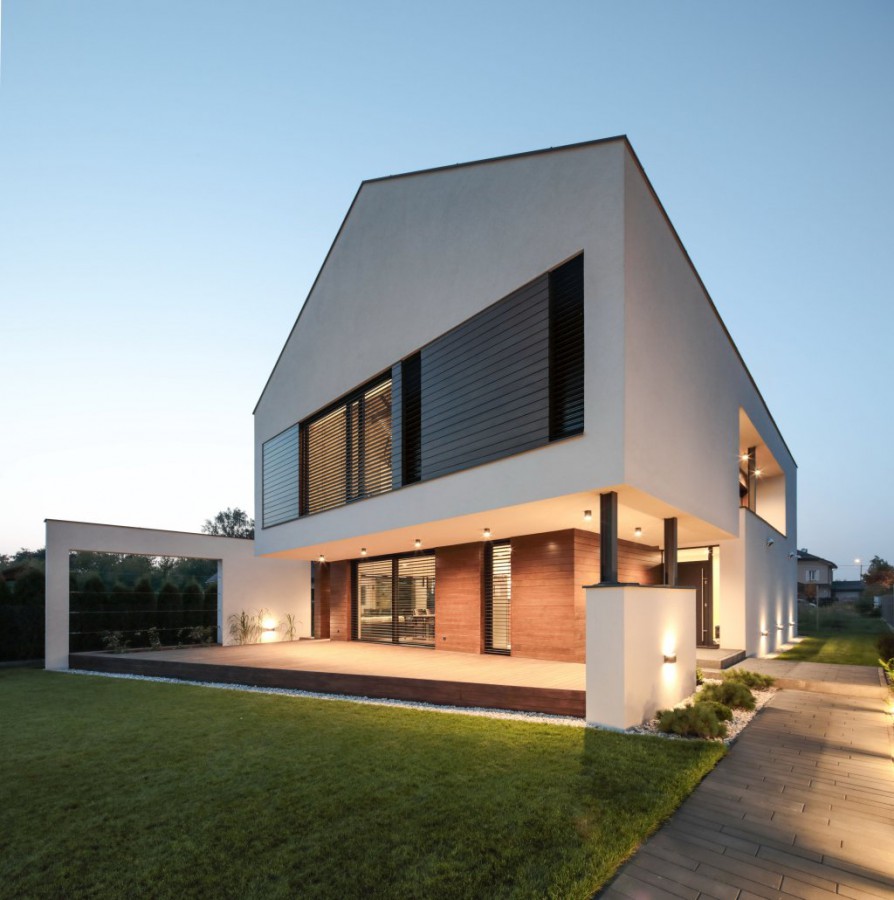 FRA House w Piastowi. Fot. Baumit