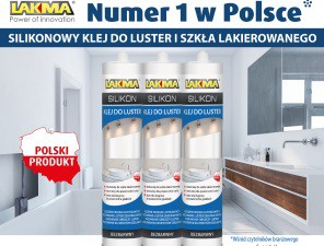 Silikon Klej do luster. Fot. Lakma