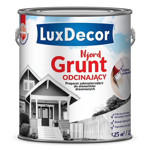 Grunt odcinający LuxDecor Njord. Fot. LuxDecor
