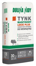 Tynk Maszynowy Cementowo-Wapienny Lekki Plus Do Wewnątrz. Fot. Dolina Nidy