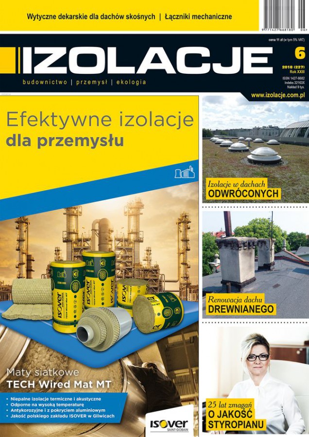 Jest już nowe wydane IZOLACJI - 6/2018