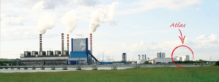 Nowa gipsowania ATLASA zlokalizowana jest na terenie Elektrowni Pątnów-Adamów-Konin.