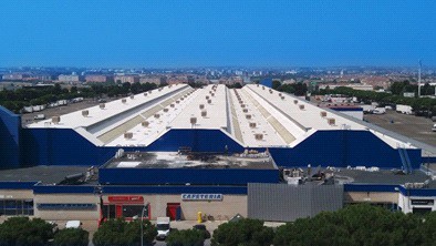 Najnowszy produkt powłoka COOL-R grupy Selena pokrył dach największego europejskiego targu