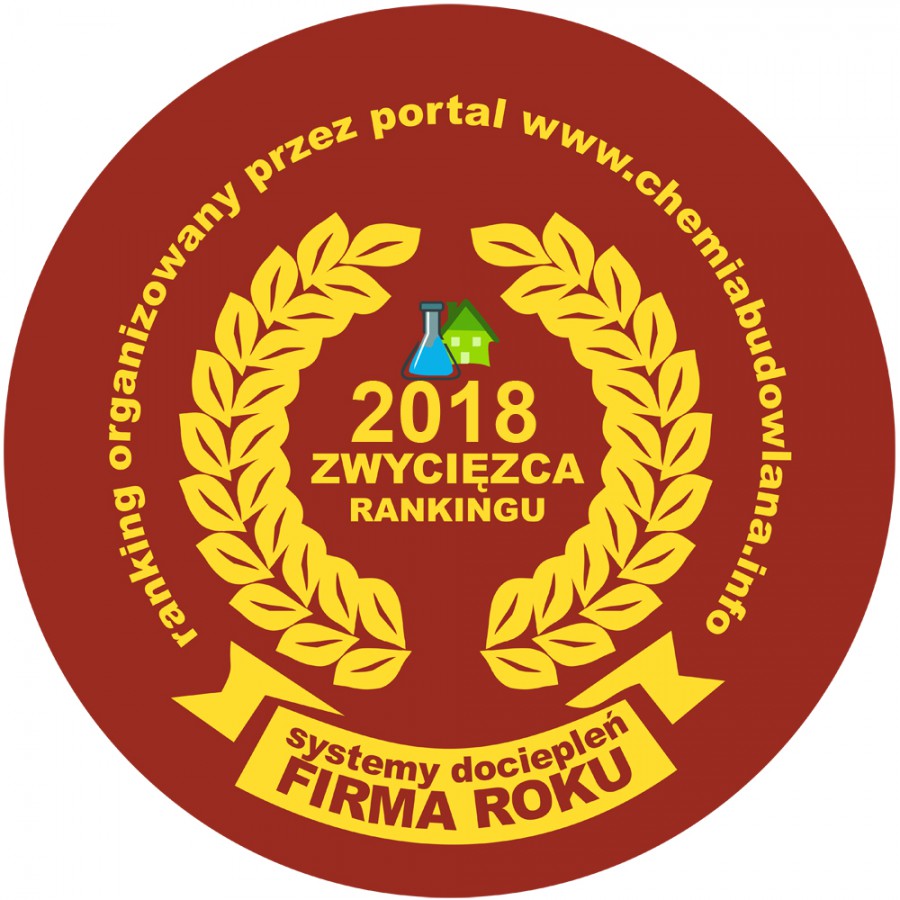 Najpopularniejszy SYSTEM OCIEPLEŃ – FIRMA ROKU 2018