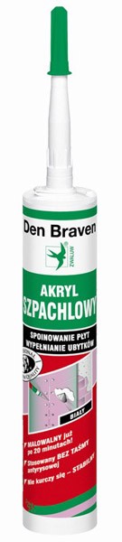 Akryl szpachlowy firmy Den Braven