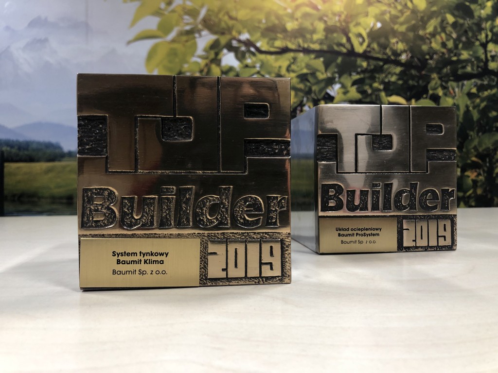 Kolejne statuetki TopBuilder dla Baumitu!