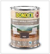 Bondex Olej Pogodoodporny – zapewnia do 4 lat ochrony drewna. Podłoże pokryte olejem, który posiada właściwości hydrofobowe, odpycha wodę, zapobiegając jej wnikaniu w głąb struktury drewna aż o 70%. Drewno zachowuje swój naturalny piękny odcień, bo jest skutecznie chronione przed promieniami UV. Fot. Bondex