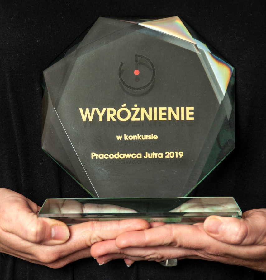 Atlas wyróżniony tytułem „Pracodawca Jutra” 2019