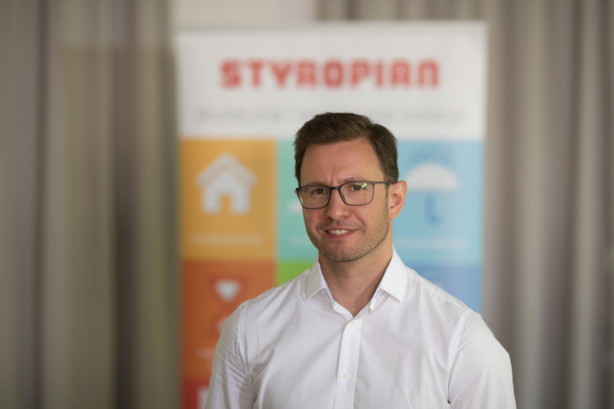 Prezes Kamil Kiejna, Polskie Stowarzyszenie Producentów Styropianu. Fot. PSPS