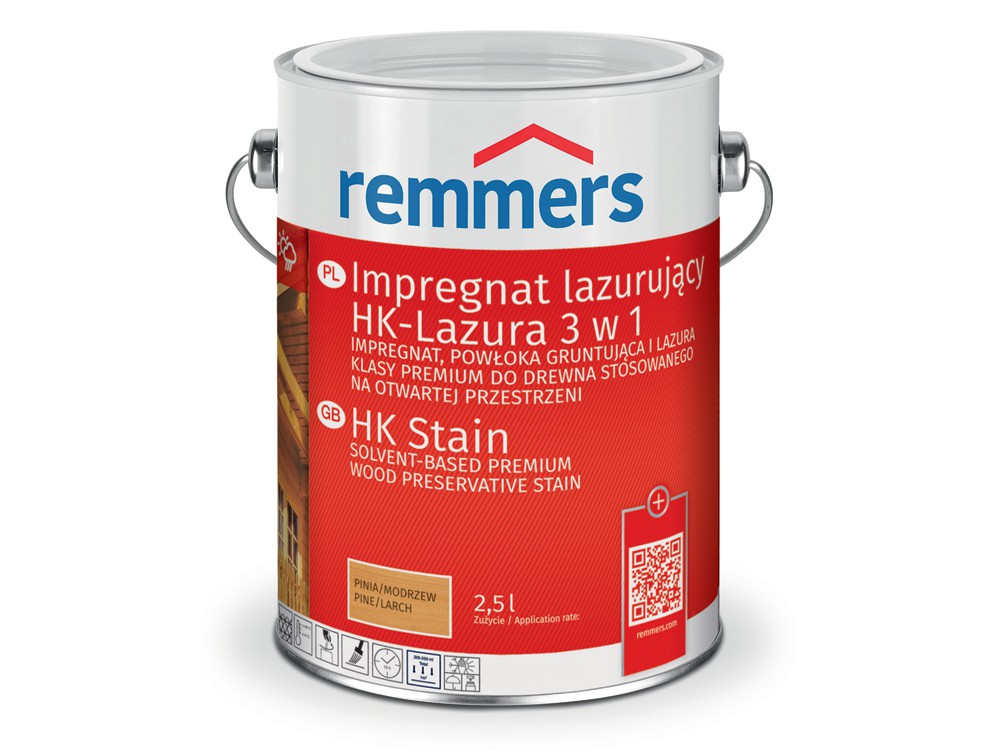 Impregnat lazurujący HK Lazur do drewna 3 w 1