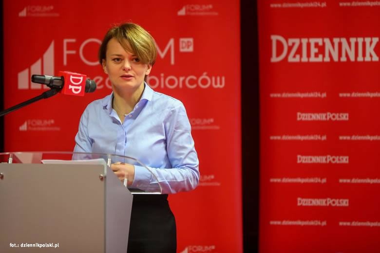 wicepremier i minister rozwoju Jadwiga Emilewicz, fot: redakcja dziennikpolski24.pl