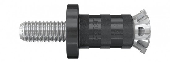 Około 85 000 kotew do paneli Zykon FZP II 13x26 M8/SO/17 Carbon zostanie użyte w budowie Downtown One. Zdjęcie: fischer