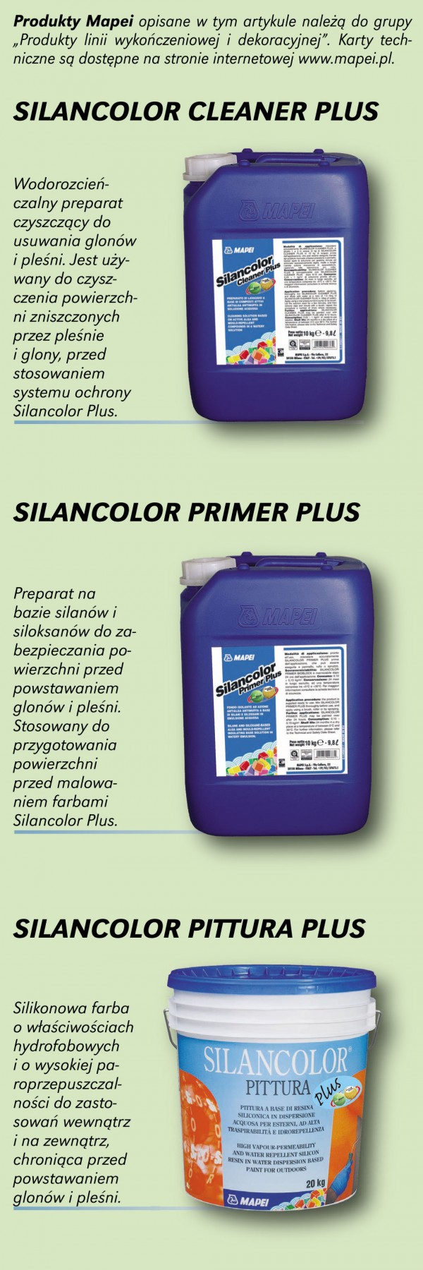 MAPEI - Algi i glony na elewacjach - to już nie problem