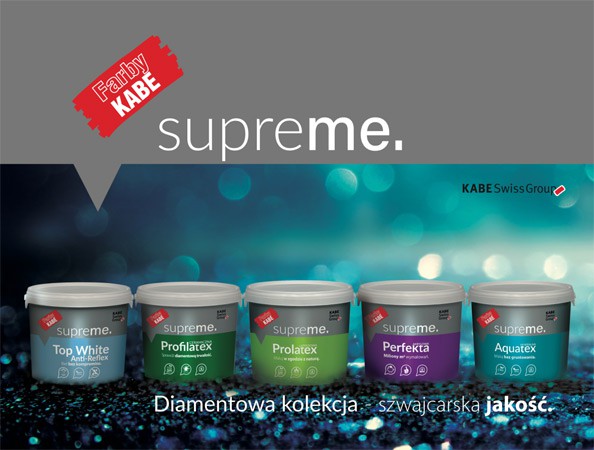 Nowa linia farb wewnętrznych SUPREME