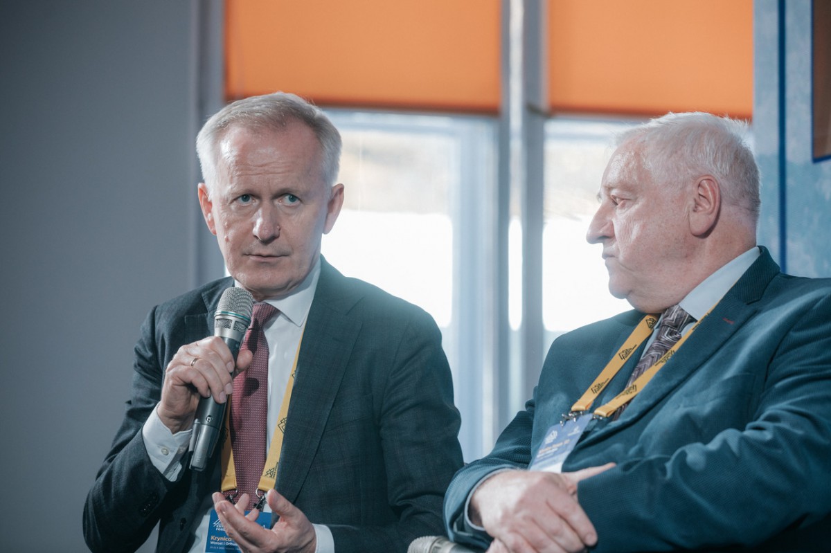 Krynica Forum 2022 Krzysztof Domarecki Bogdan Góralczyk. Fot. Selena