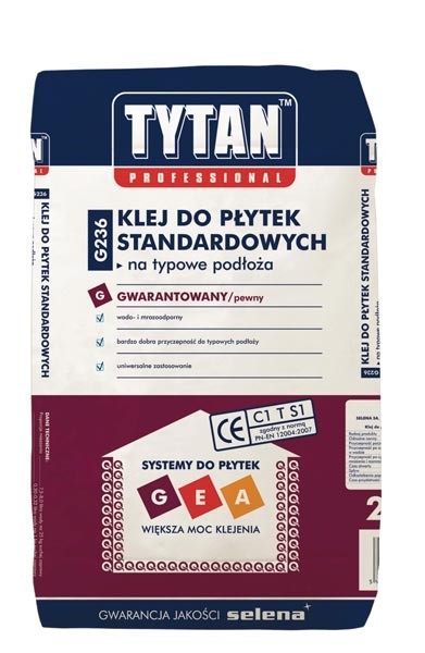 Klej do płytek standardowych G236