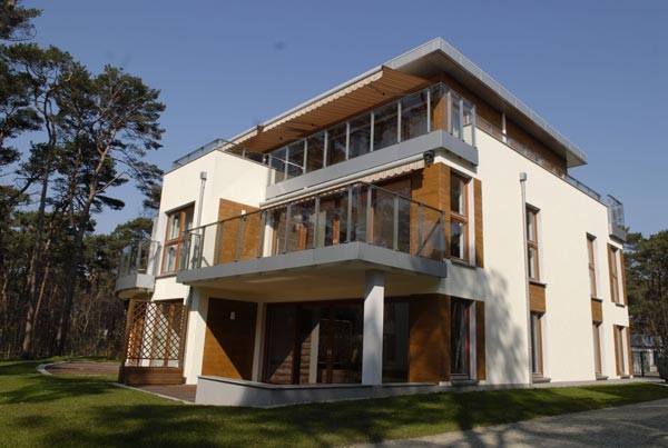 Budynek w pięknej szacie