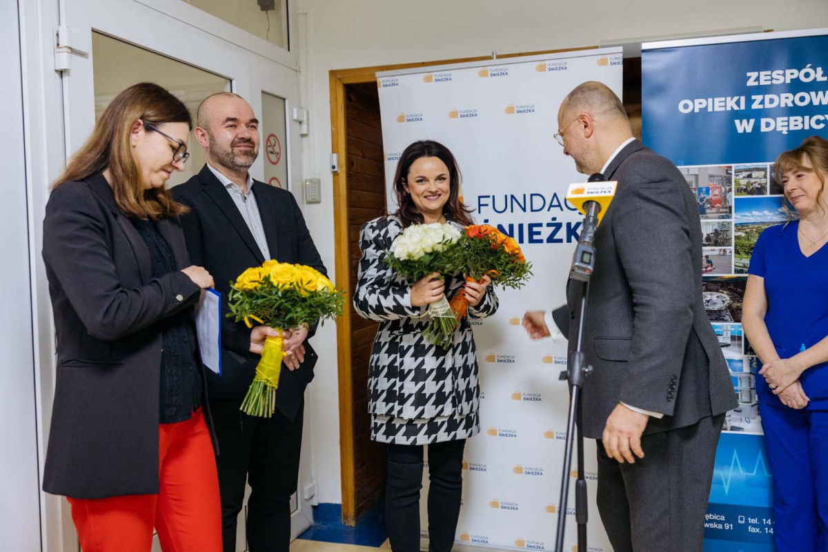 Fundacja Śnieżka odnowiła Kardiologię w dębickim ZOZ