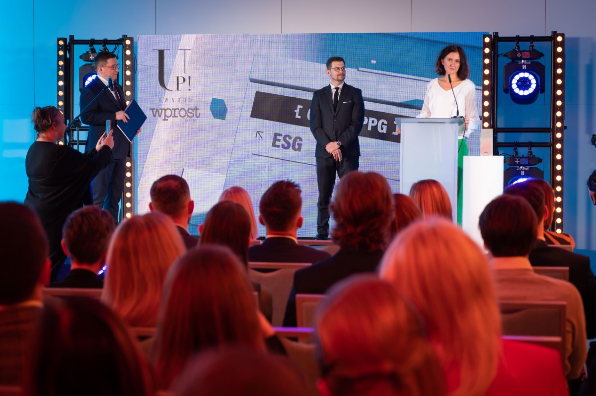 PPG otrzymało nagrodę Wprost UP!Awards w kategorii ESG