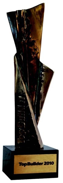 Statuetka TOP Builder 2010