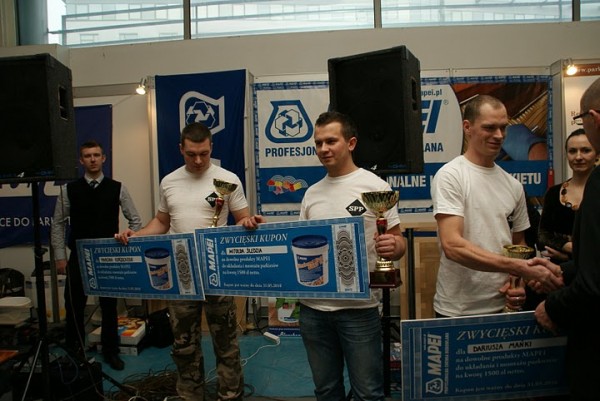 Marcin Korzecki (II miejsce), Witold Śledz (I miejsce), Dariusz Mańka (III miejsce)