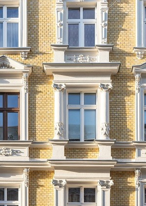 Miernicza 9 we Wrocławiu po renowacji. Fot. Baumit