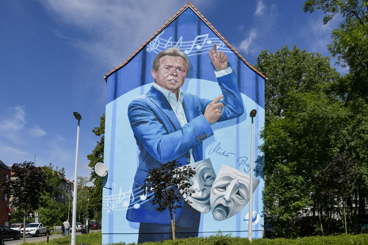 Mural Michała Bajora w Opolu. Fot. Urząd Miasta Opola