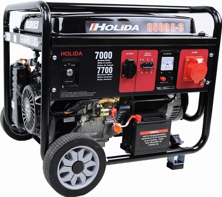 Agregat prądotwórczy, generator Holida WM 8500E-3