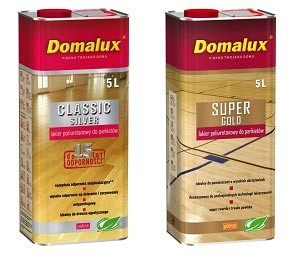 Lakiery Domalux Classic Silver oraz Domalux Super Gold. Fot. Domalux