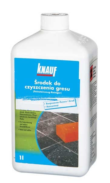 Gresowa łazienka z produktami Knauf